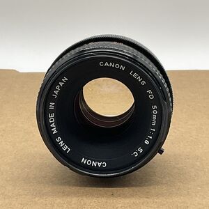 Vintage Canon FD 50mm 1:1.8 SC Lens